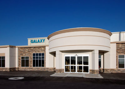Commercial construction project of Galaxy Aviation offices by McKee GC.